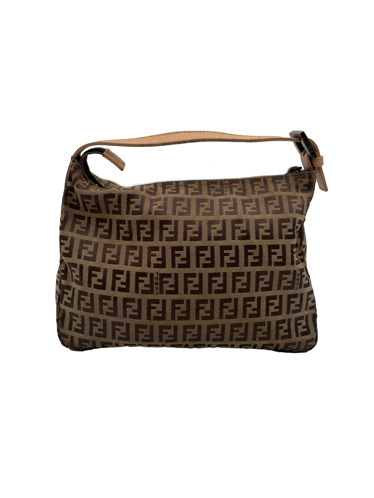 Fendi Zucchino Brown Handbag