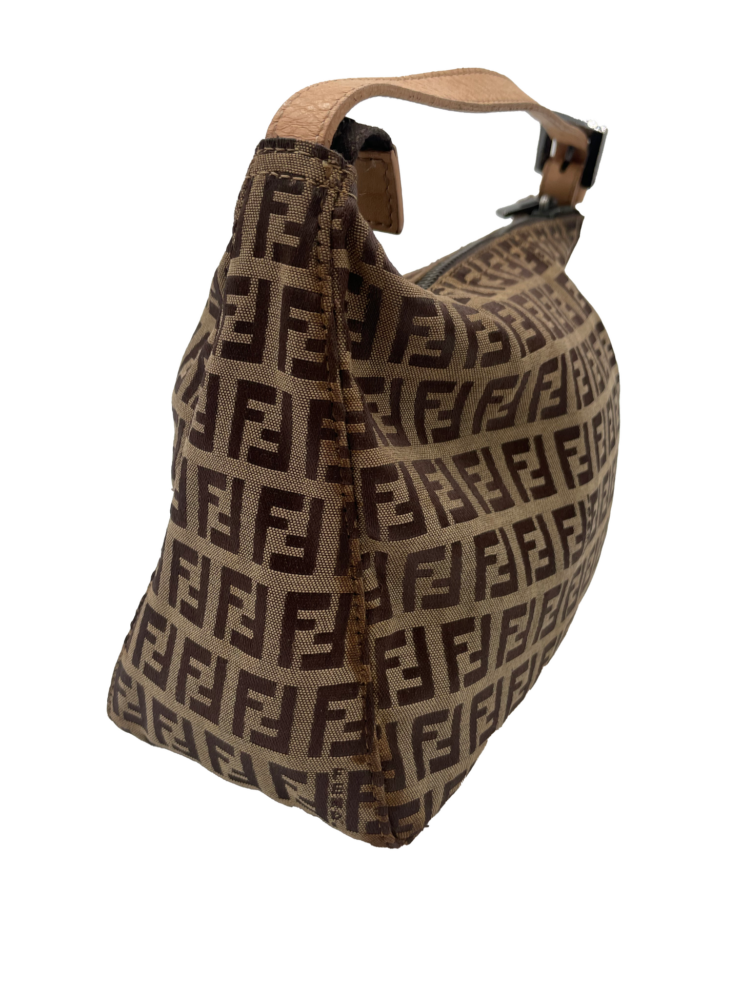 Fendi Zucchino Brown Handbag